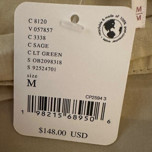 Free People Calliope Ruffle Midi Skirt Sage Medium NWT Ethereal Western Bohemian - Picture 12 of 15